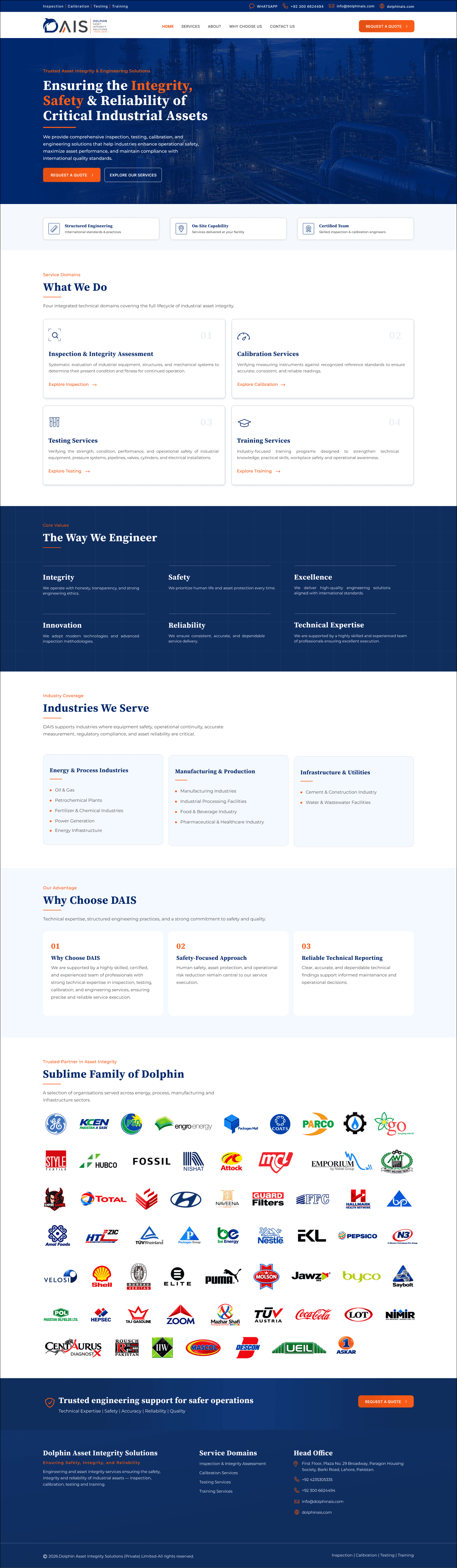 DAIS Industrial Asset Integrity